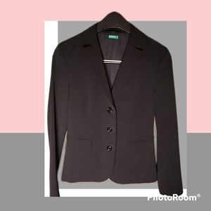 Tunisia of Benetton women's blazer/suit jacket. Taglia size 40 (US size 4)
